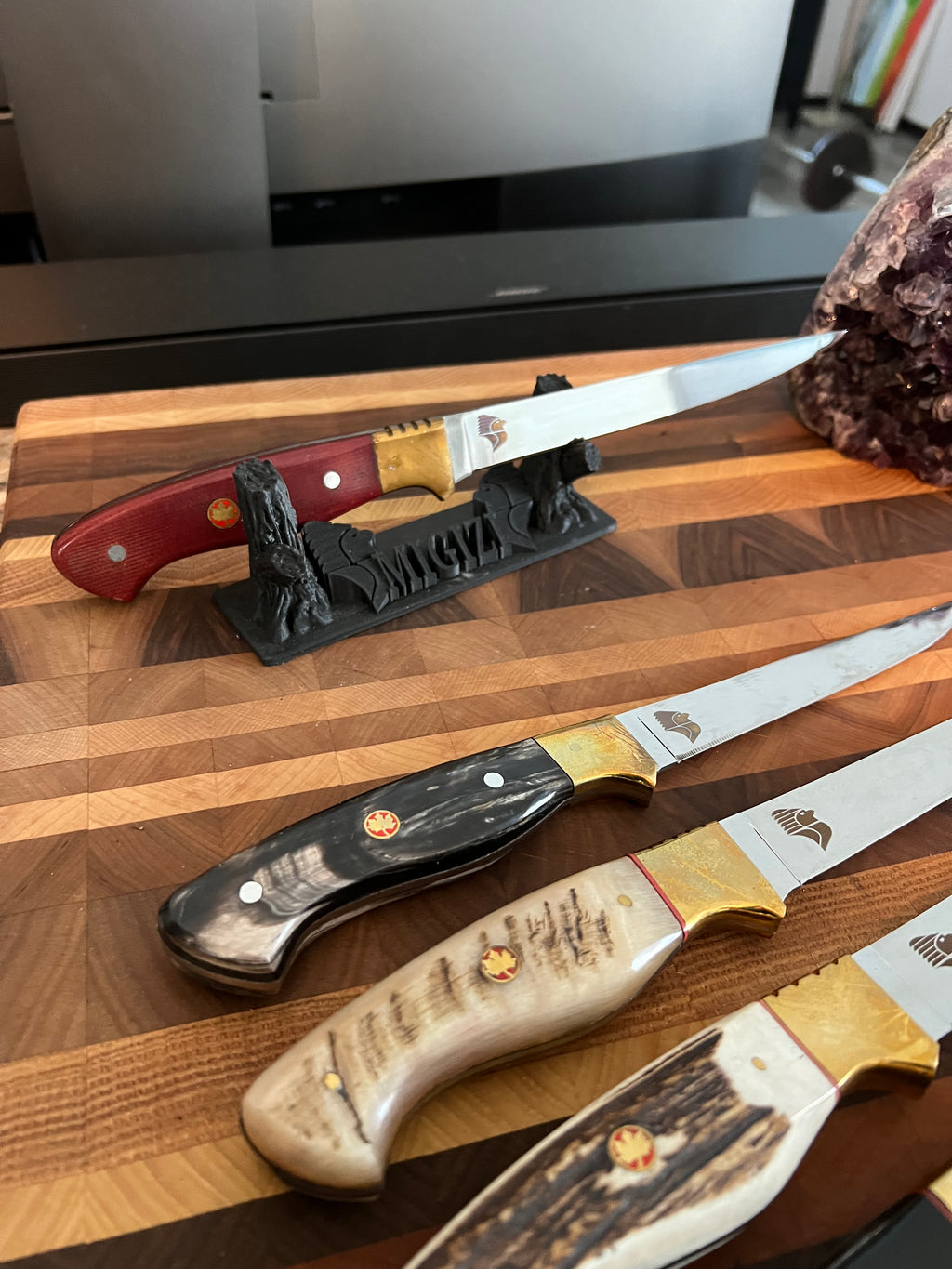 Micarta fillet knife