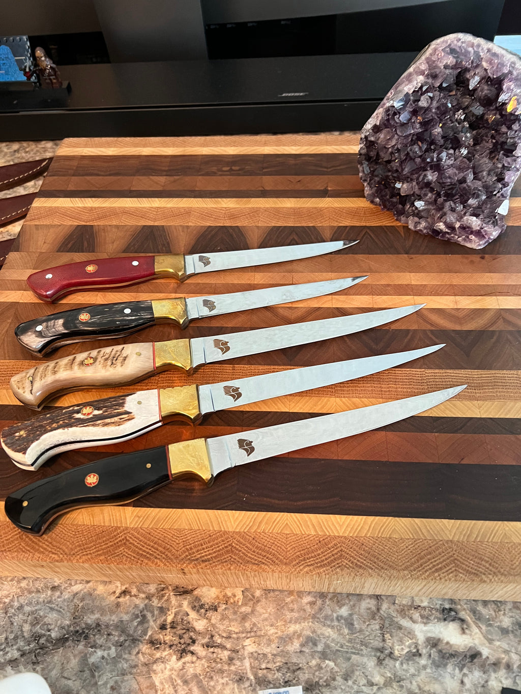 Micarta fillet knife